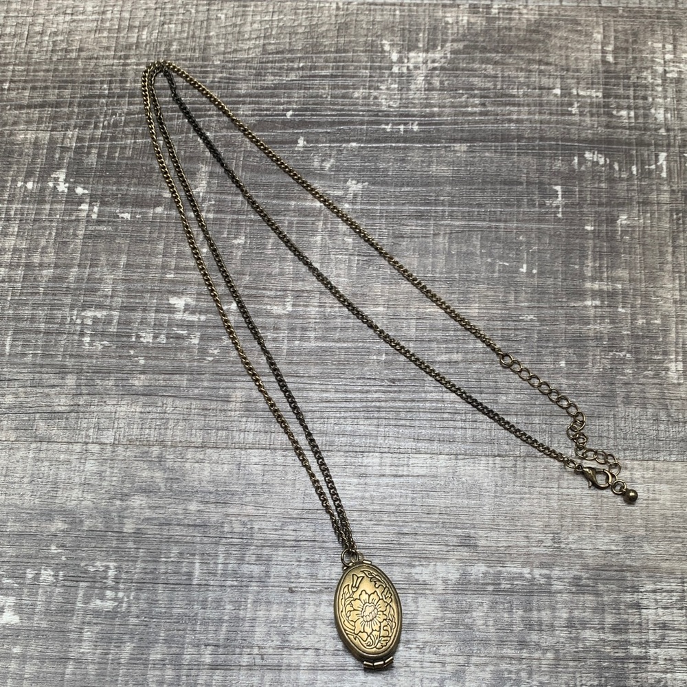 Vintage Long Pendant Necklace